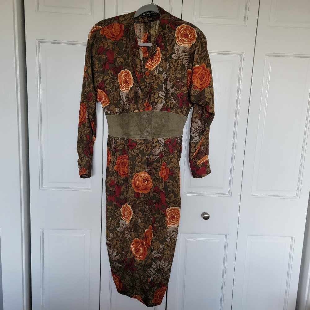 St. Gillian floral dress
